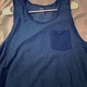 Men’s Old Navy Large Ash Blue Tank Top